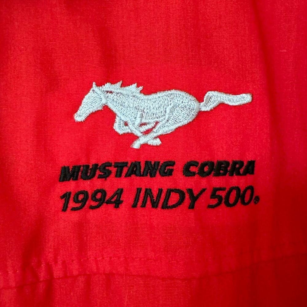 SALE ! NWOT Pace Car Indy 500 1994 Mustang Cobra Ford Bomber Jacket - Picture 3 of 8